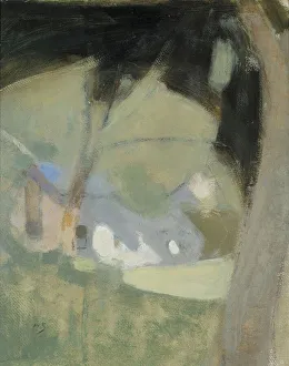 Schjerfbeck Collection: The Old Brewery (Composition), 1918. Creator: Schjerfbeck, Helene (1862-1946)