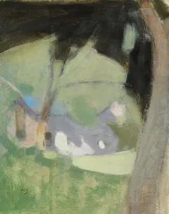 Brewery Prints: The Old Brewery (Composition), 1918. Creator: Helene Schjerfbeck
