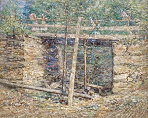 The Old Bridge, about 1923. Creator: William L Carrigan