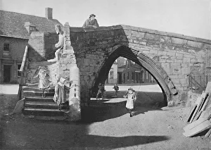 G W And Company Gallery: Old Bridge at Crowland, Lincolnshire, c1896. Artist: GW Wilson and Company