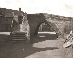 The Old Bridge at Croyland, Lincolnshire, 1894. Creator: Unknown The Old Bridge at Croyland, Lincolnshire, 1894. Creator: Unknown