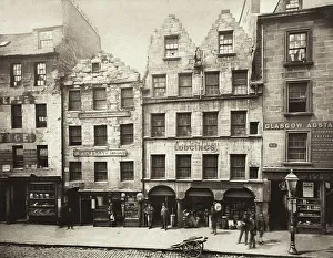 Disrepair Prints: Old Buildings In High Street, Nos. 17-27 (#16), Printed 1900. Creator: Thomas Annan