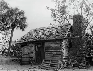 Old cabin at Turkey Creek, between 1880 and 1899. Creator: Unknown