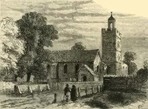 Prior Gallery: Old Camberwell Church in 1750, (c1878). Creator: Unknown