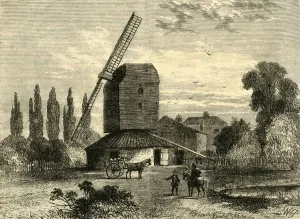 Camberwell Prints: Old Camberwell Mill, (c1878). Creator: Unknown