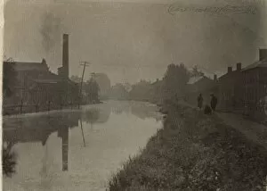 Along the Old Canal, 1896. Creator: Clarence H. White (American, 1871-1925)