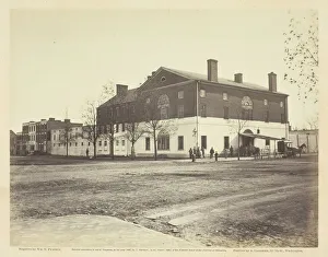 Gardner Alexander Prints: Old Capitol Prison, Washington, 1861 / 65. Creator: William R. Pywell