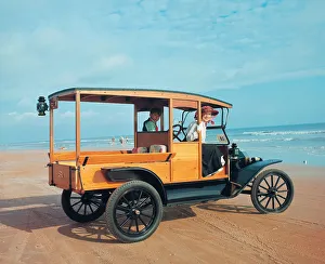 Transports Prints: Old car Ford model T