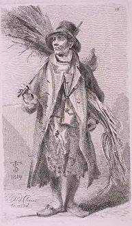 Bundle Gallery: Old Chairs to mend, Cries of London, 1819. Artist: John Thomas Smith