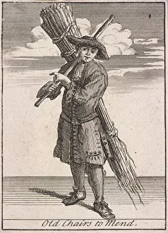 Bundle Gallery: Old Chairs to Mend, Cries of London, (c1688?)