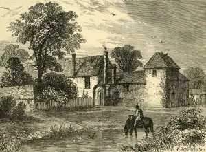 North London Prints: Old Chalk Farm in 1730, (c1876). Creator: Unknown