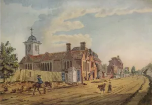 Richards Prints: The Old Chapel, Kentish Town, (c1770), 1925. Artist: John Inigo Richards
