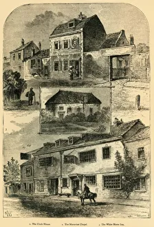 Chelsea Prints: Old Chelsea in 1750, (c1876). Creator: Unknown