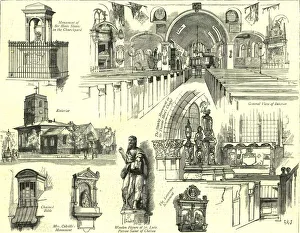 Luke St Prints: Old Chelsea Church, recently restored, 1886. Creator: Unknown