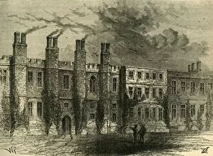 Black Smoke Gallery: The Old Chelsea Manor House, c1876. Creator: Unknown