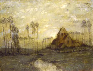 Smithsonian American Art Museum Collection: An Old Church at Montreuil, ca. 1906-1907. Creator: Henry Golden Dearth