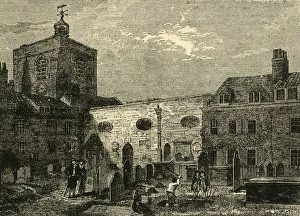 Parish Prints: The Old Church of St. James, Clerkenwell, (c1872). Creator: Unknown
