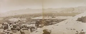 John Burke Prints: Old city of Kabul from Asmai, Afghanistan, c1880. Creator: John Burke