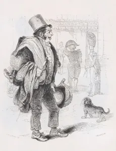 Ranger Pierre Jean De Prints: Old clothes, old military stripes from The Complete Works of Beranger, 1836