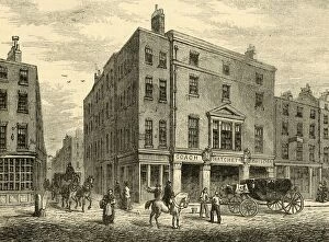 Shop Gallery: An Old Coachmakers Shop in Long Acre, (1881). Creator: Unknown