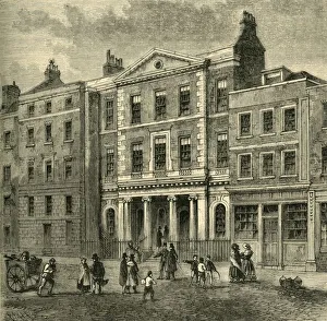 George Walter Thornbury Prints: The Old Coal Exchange, (c1872). Creator: Unknown