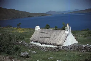 Croft Gallery: Old Crofters Cottage, near Broadford, looking North, Isle of Skye, Scotland, 20th century