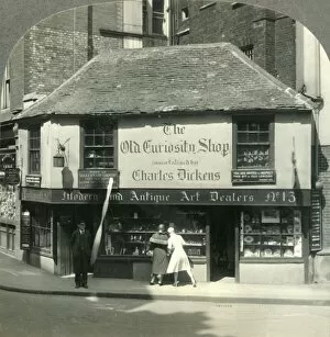 Facade Gallery: The Old Curiosity Shop, London, England, c1930s. Creator: Unknown