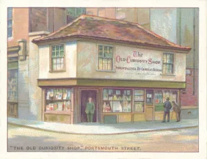 Wd Ho Prints: The Old Curiosity Shop, Portsmouth Street, 1929
