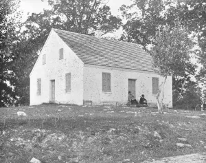 Cromwell Prints: Old Dunkards Church, Antietam, Maryland, USA, c1900. Creator: Unknown