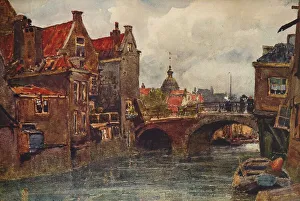An Old Dutch Waterway, c1915. Artist: Wilfrid Williams Ball