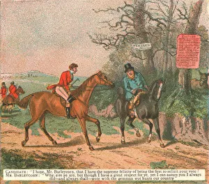 Hunting Dress Prints: Old Fashioned Sporting Pictures