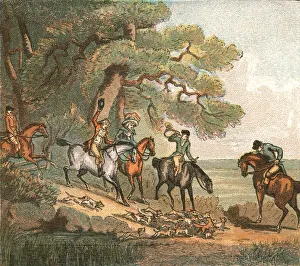 Hunting Dress Prints: Old Fashioned Sporting Pictures