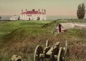 Niagara New York State United States Prints: Old Fort Niagara, ca 1900. Creator: Unknown