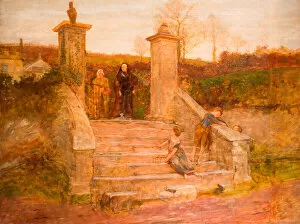 Somerset England Gallery: The Old Gate, 1868. Creator: Fred Walker