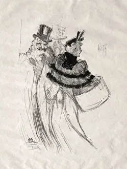 1864 1901 Prints: The Old Gentlemen, 1894. Creator: Henri de Toulouse-Lautrec (French, 1864-1901)