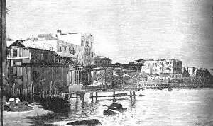 Anglo Egyptian War Gallery: The Old Harbour, Alexandria, c1882