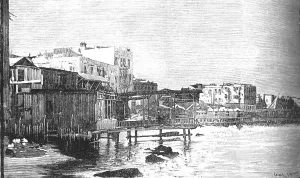The Old Harbour, Alexandria, c1882