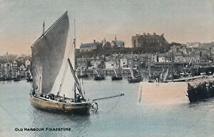Old Harbour. Folkestone, late 19th-early 20th century