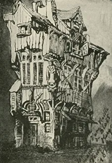 Fisher Unwin Prints: The Old House at Blois, 19th century, (1902) Creator: Unknown