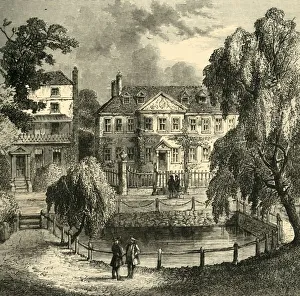Camberwell Prints: The Old House on the Green, (c1878). Creator: Unknown