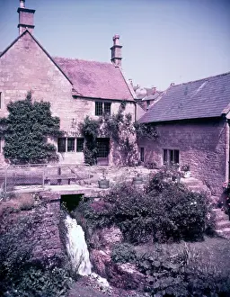 Gloucestershire Prints: Old houses, Blockley, Gloucestershire, c1955. Creator: Arthur Charles Kirby Ware