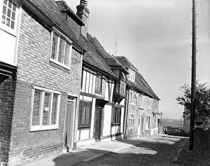 Cobbled Prints: Old houses in Church Square, Rye, Sussex, c1955. Creator: Arthur Charles Kirby Ware