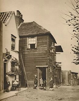 Backyard Gallery: Old Houses in Highgate From Whose Doorways Villagers Watched the Coaches Pass. c1935