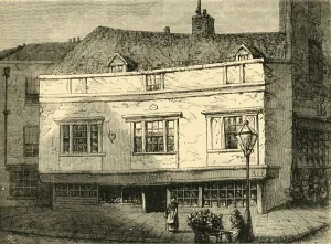 Tothill Street Prints: Old Houses in Tothill Street, Westminster, (1881). Creator: Unknown