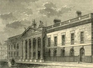 The Old India Office, Leadenhall Street in 1803, (c1872). Creator: Unknown