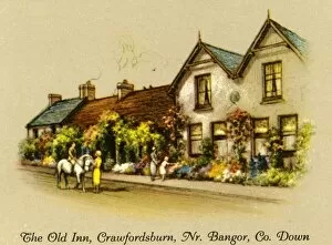 Northern Ireland Gallery: The Old Inn, Crawfordsburn, Nr. Bangor, Co. Down, 1936. Creator: Unknown