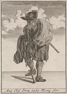 Marcellus Laroon Prints: Any Old Iron take Mony for, Cries of London, (c1688?)
