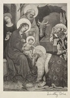 Timothy Cole Prints: Old Italian Masters: The Adoration of the Magi