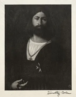 Timothy Cole Prints: Old Italian Masters: Knight of Malta