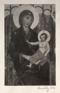 Timothy Cole Prints: Old Italian Masters: Madonna and Child, 1885. Creator: Timothy Cole (American, 1852-1931)